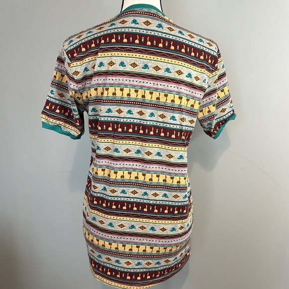 Disney Emperor’s New Groove Llama Aztec Parks Our Universe Short Sleeve T Shirt - Picture 4 of 5